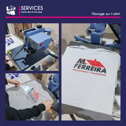 Flocage sur t-shirt