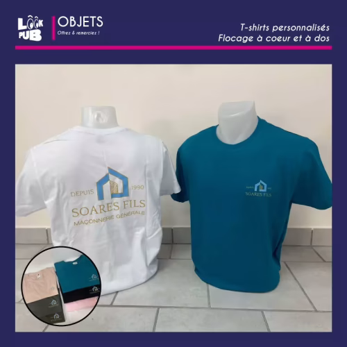 Objets personnalises - T-shirt pour Soares & Fils