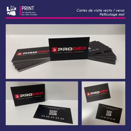 Cartes de visite pour PRODEP