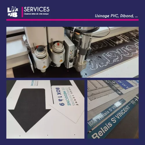 Usinage PVC, Dibond